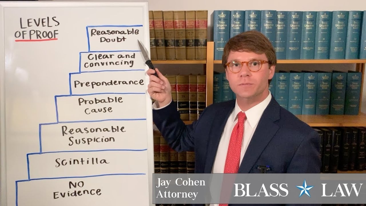 What Is Proof Beyond A Reasonable Doubt Blass Law PLLC