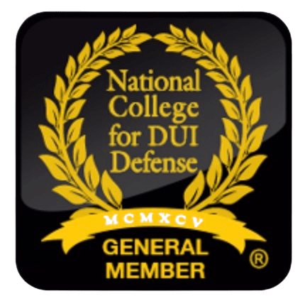 National College of DUI Defense Member badge