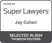 Jay Cohen Super Lawyer badge